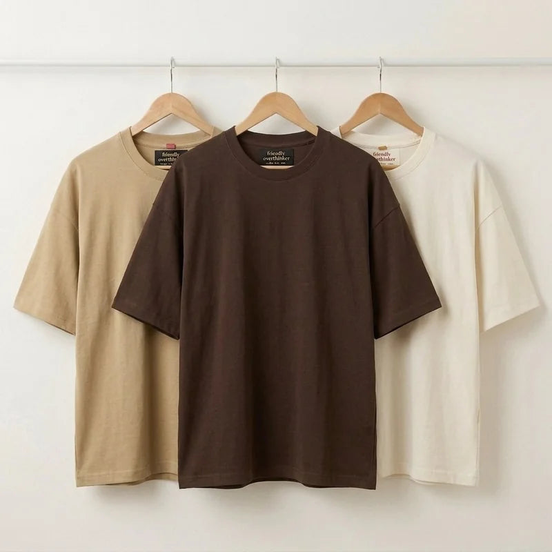 The Basics — Solid Oversized Tee
