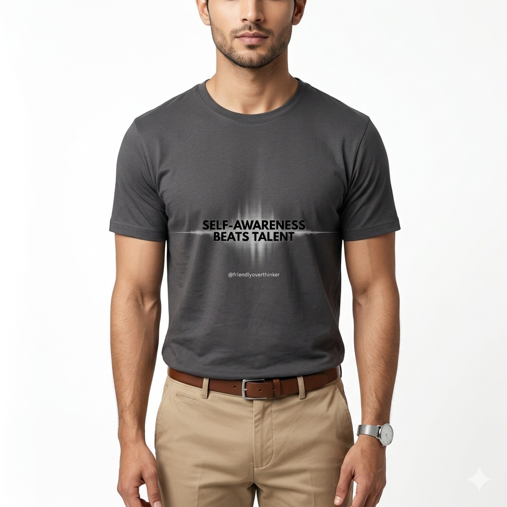 Self-Awareness Beats Talent — Statement Tee