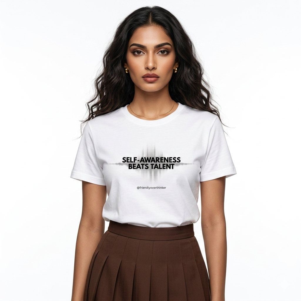 Self-Awareness Beats Talent — Statement Tee