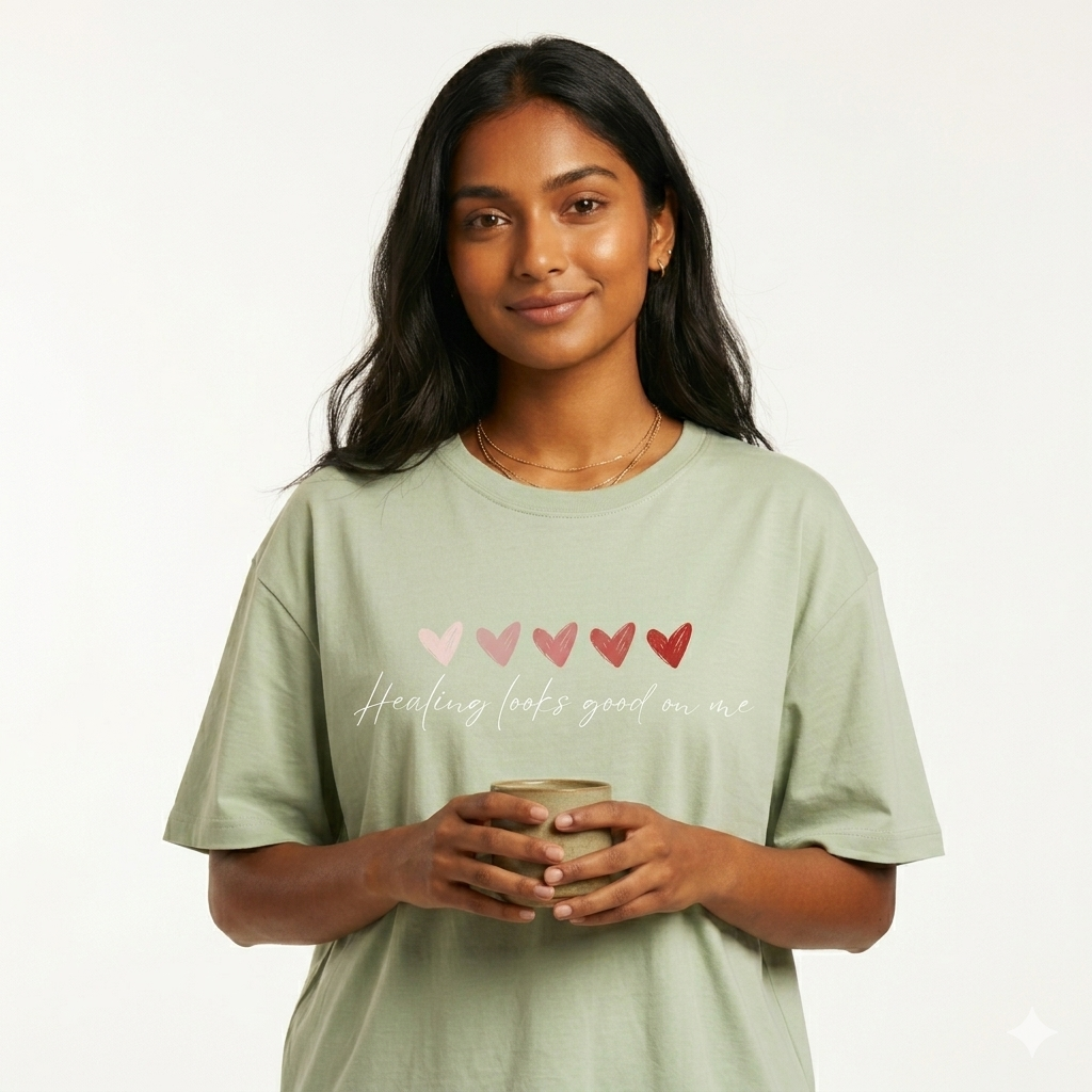 Healing Looks Good On Me — Oversized Statement Tee