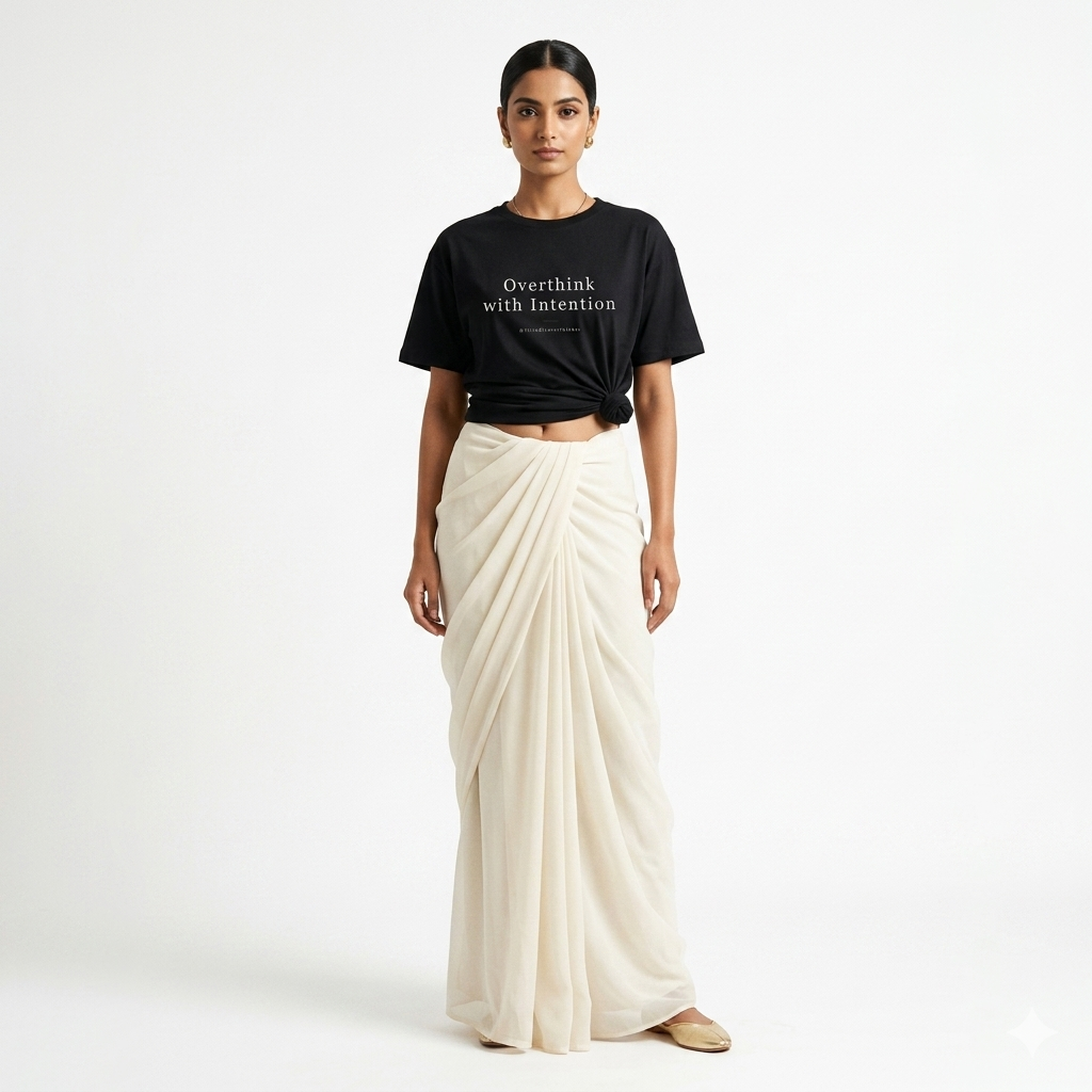 Overthink with Intention — Unisex Statement Tee