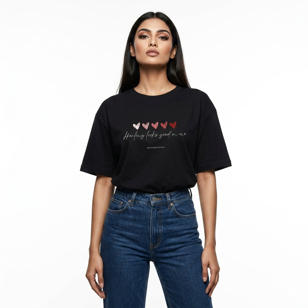 Healing Looks Good On Me — Oversized Statement Tee