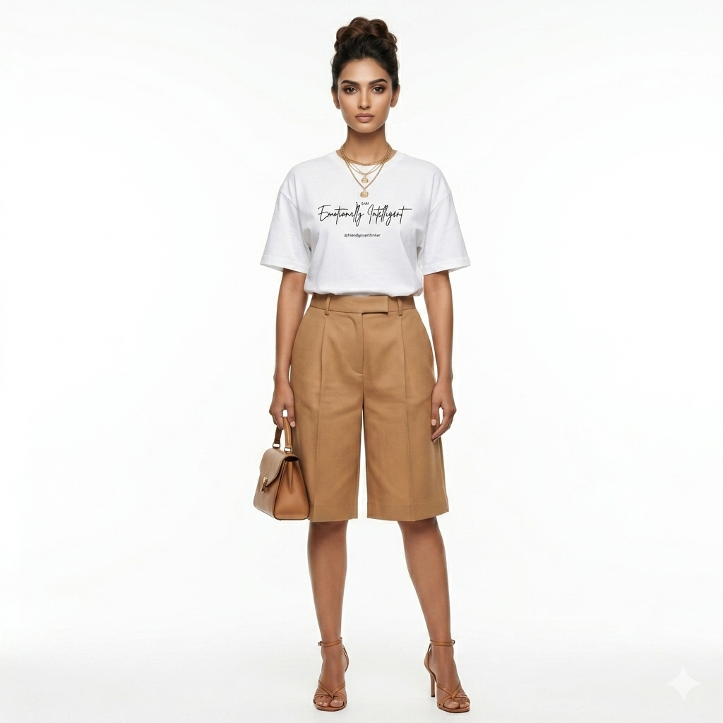 I Am Emotionally Intelligent — Oversized Statement Tee