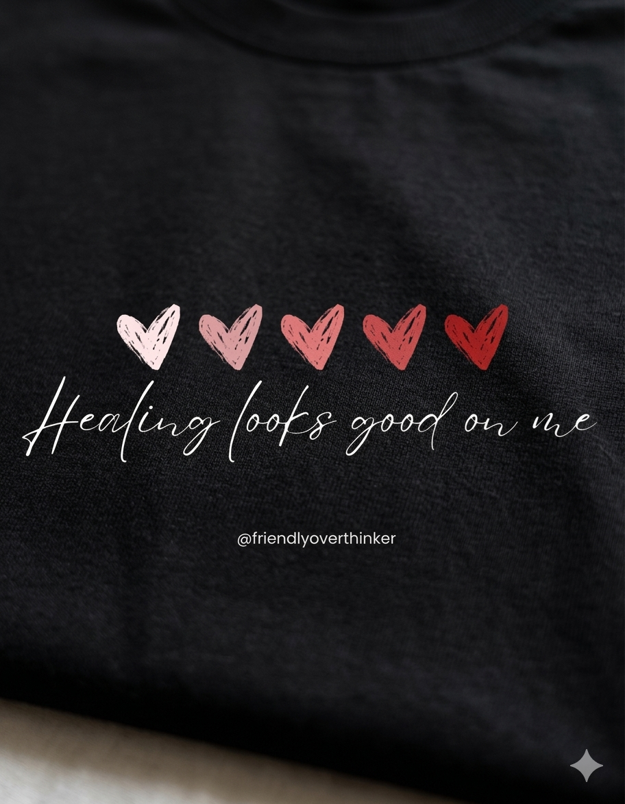 Healing Looks Good On Me — Oversized Statement Tee