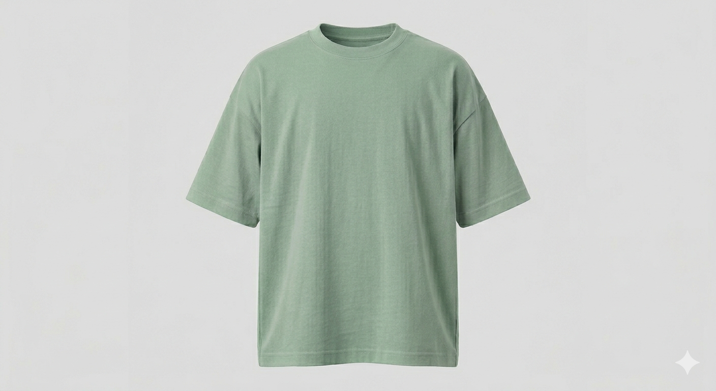 The Basics — Solid Oversized Tee