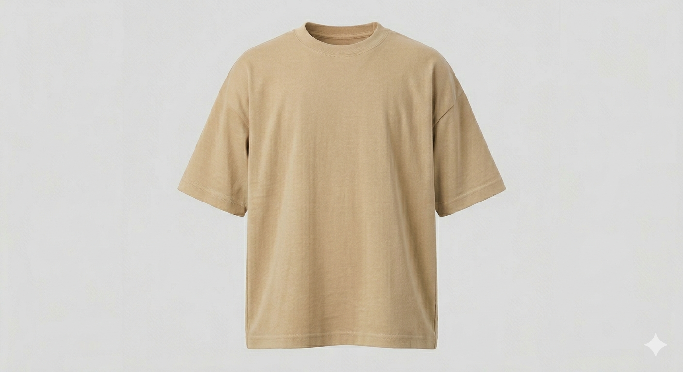 The Basics — Solid Oversized Tee
